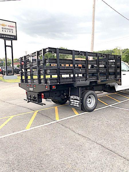 2021 K3500 12’ RACK BODY.