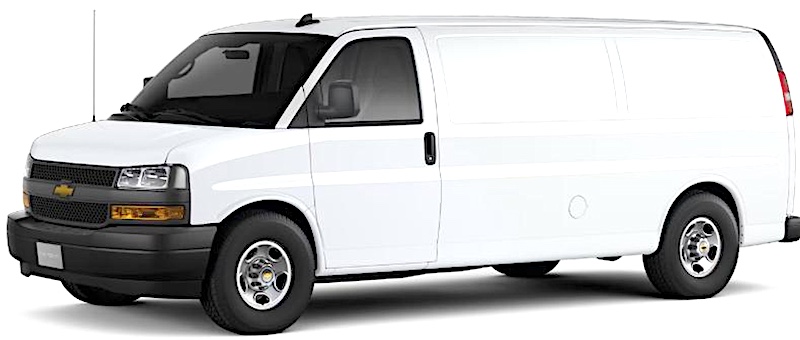 2025 CHEVROLET CARGO EXTENDED VAN